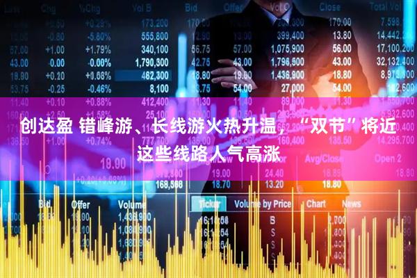 创达盈 错峰游、长线游火热升温，“双节”将近这些线路人气高涨